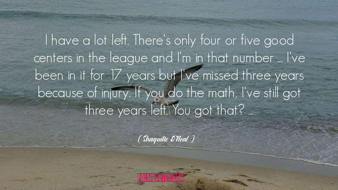 Basketball Injury quotes by Shaquille O'Neal