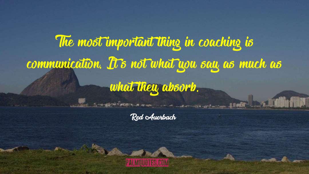 Basketball Leadership quotes by Red Auerbach