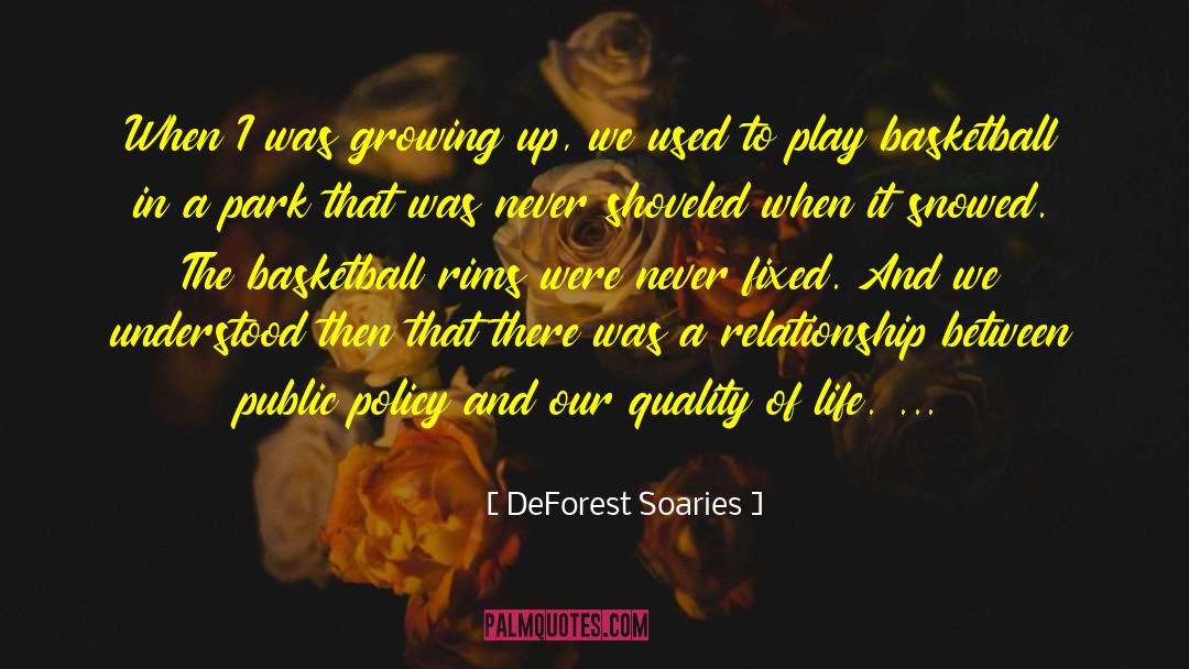 Basketball Organizations quotes by DeForest Soaries