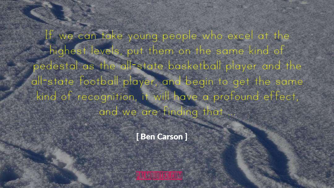 Basketball Player quotes by Ben Carson