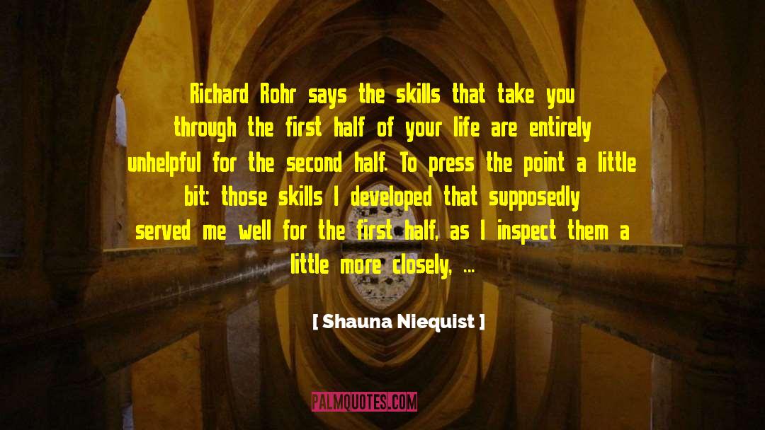 Basketball Skills quotes by Shauna Niequist