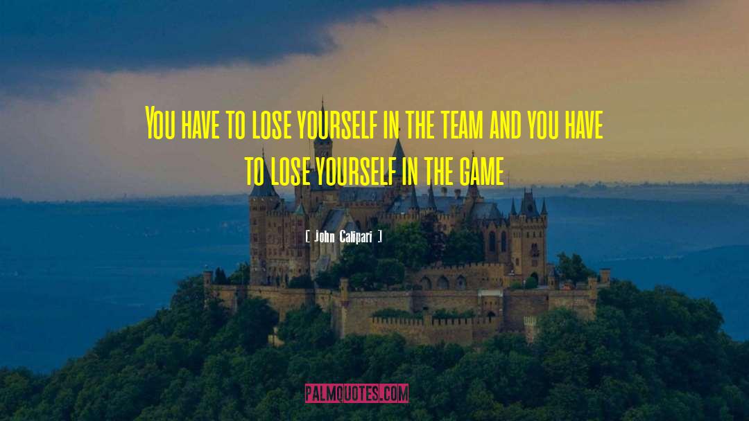 Basketball Team quotes by John Calipari