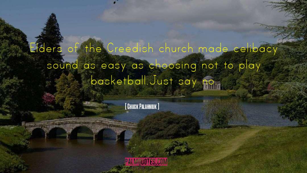 Basketball Training quotes by Chuck Palahniuk