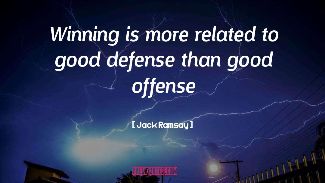 Basketball Winning quotes by Jack Ramsay