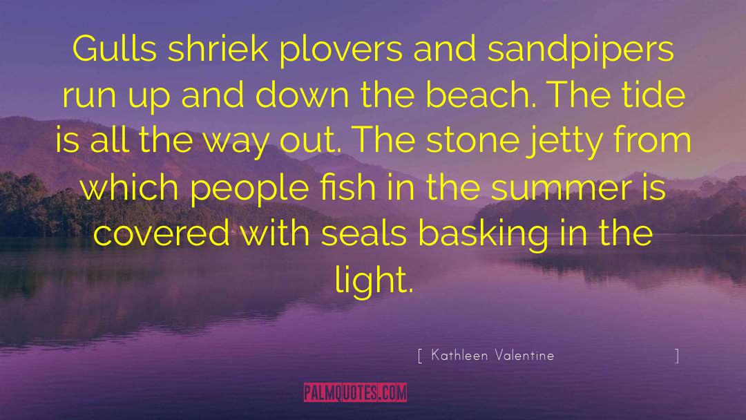 Basking quotes by Kathleen Valentine