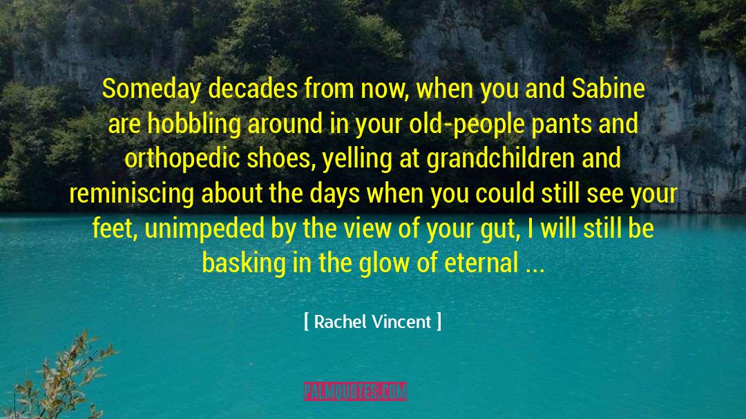 Basking quotes by Rachel Vincent