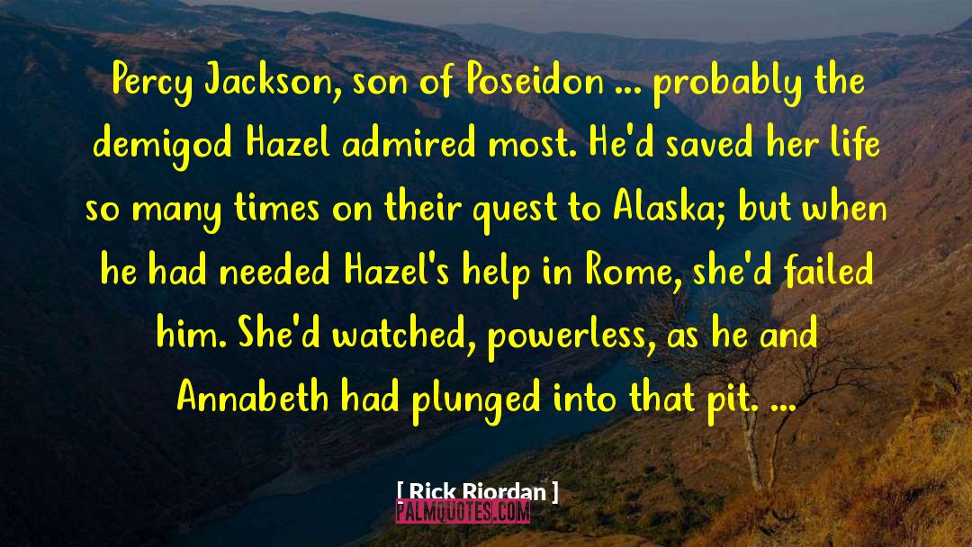 Basnicki Alaska quotes by Rick Riordan