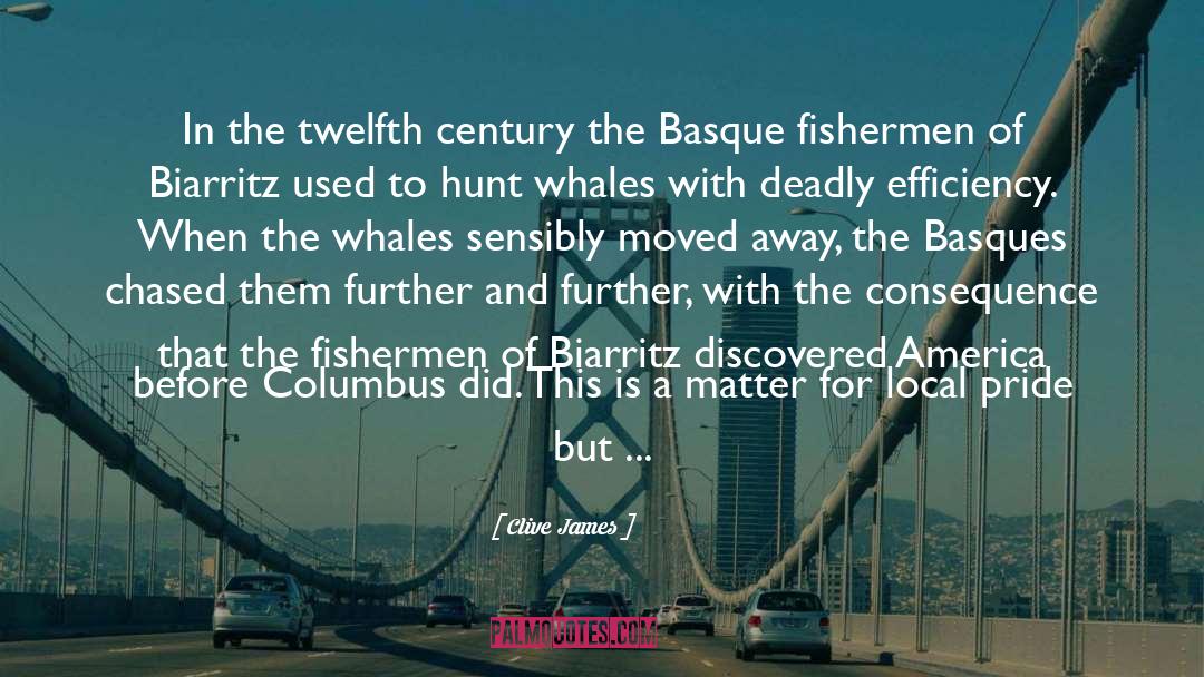 Basques quotes by Clive James