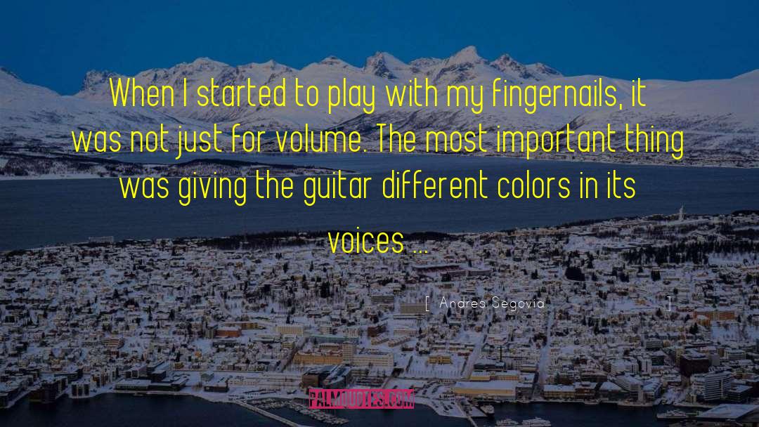 Bass Guitar quotes by Andres Segovia