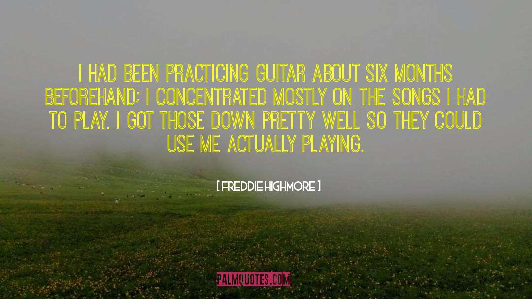 Bass Guitar quotes by Freddie Highmore