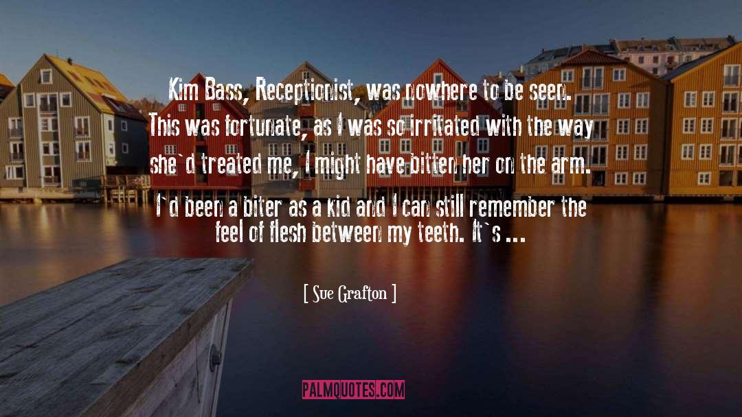 Bass quotes by Sue Grafton