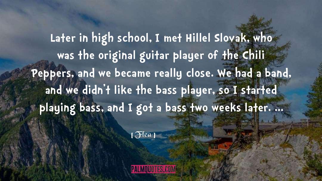 Bass quotes by Flea