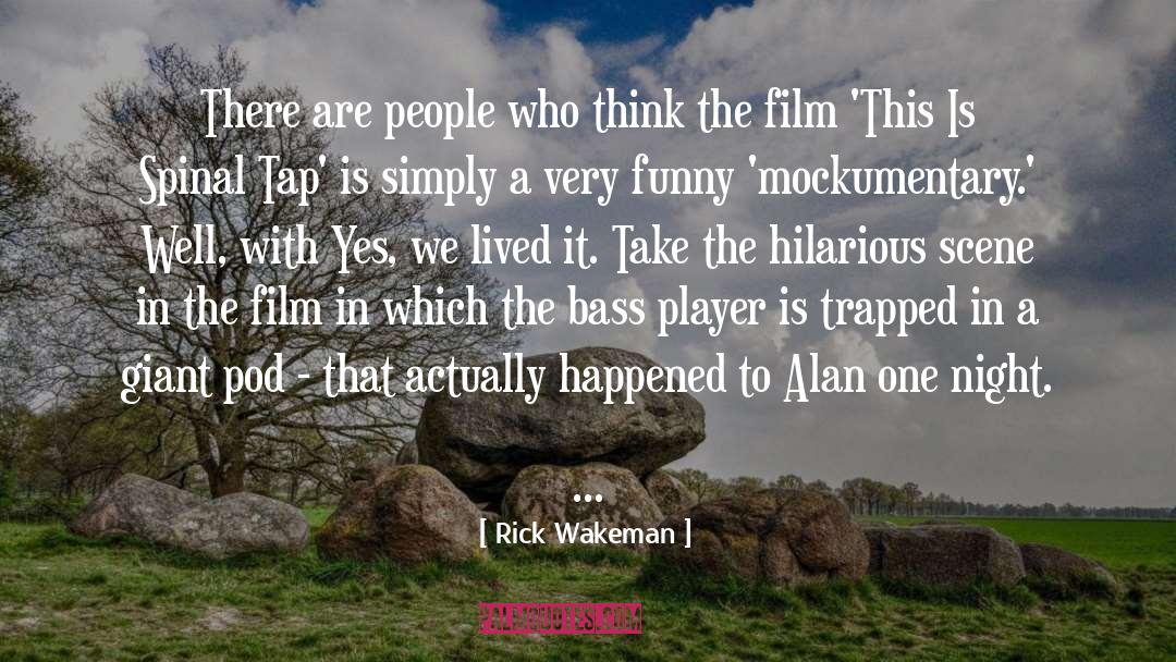 Bass quotes by Rick Wakeman