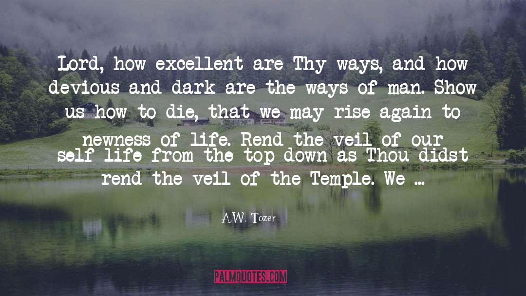 Bassich Life quotes by A.W. Tozer