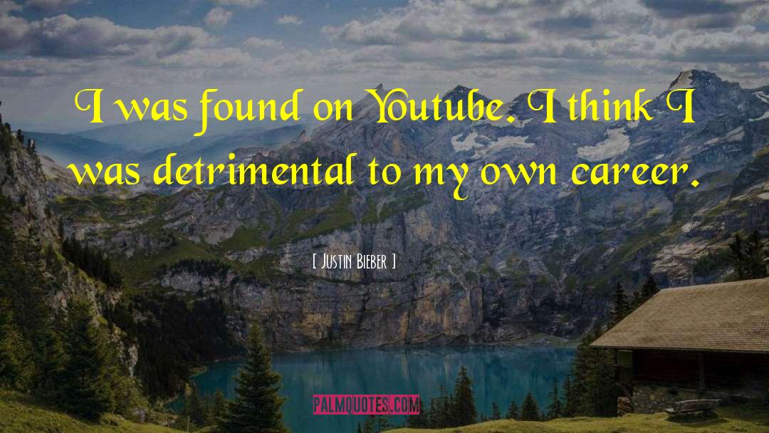 Bastaoui Youtube quotes by Justin Bieber