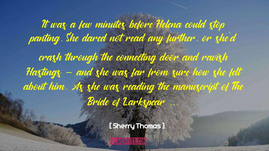 Bastholm Thomas quotes by Sherry Thomas