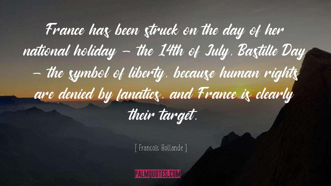 Bastille quotes by Francois Hollande