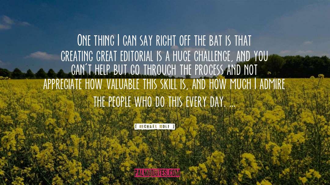 Bat quotes by Michael Wolf