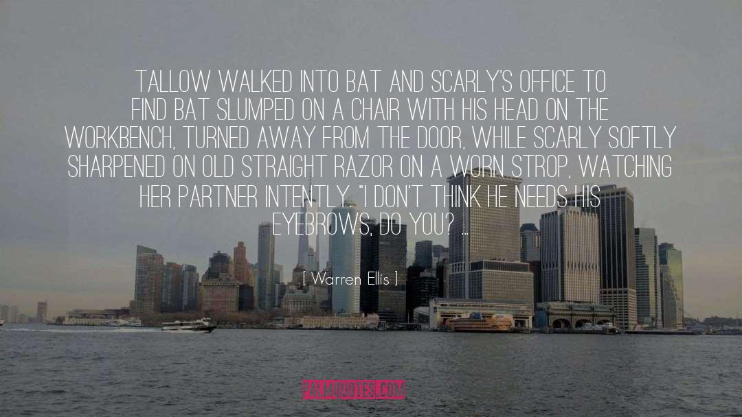 Bat quotes by Warren Ellis