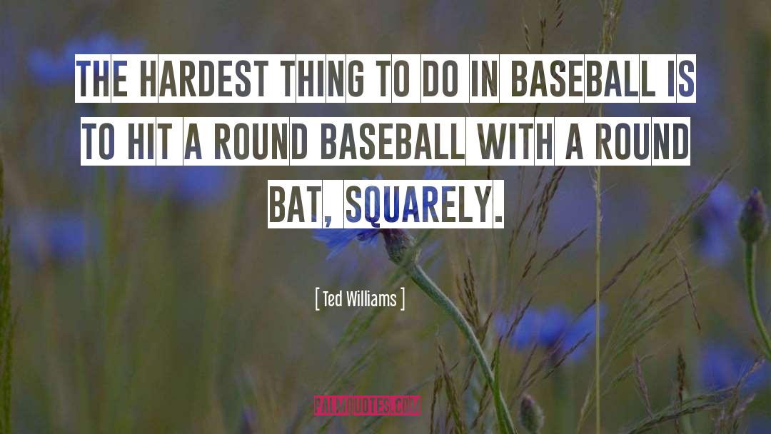 Bat quotes by Ted Williams