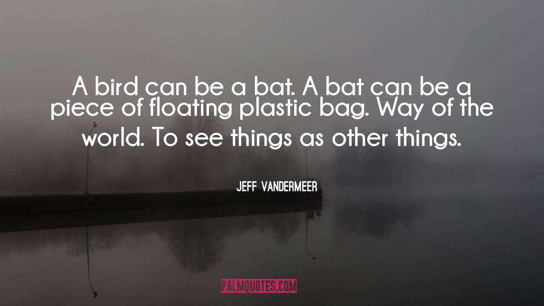 Bat quotes by Jeff VanderMeer