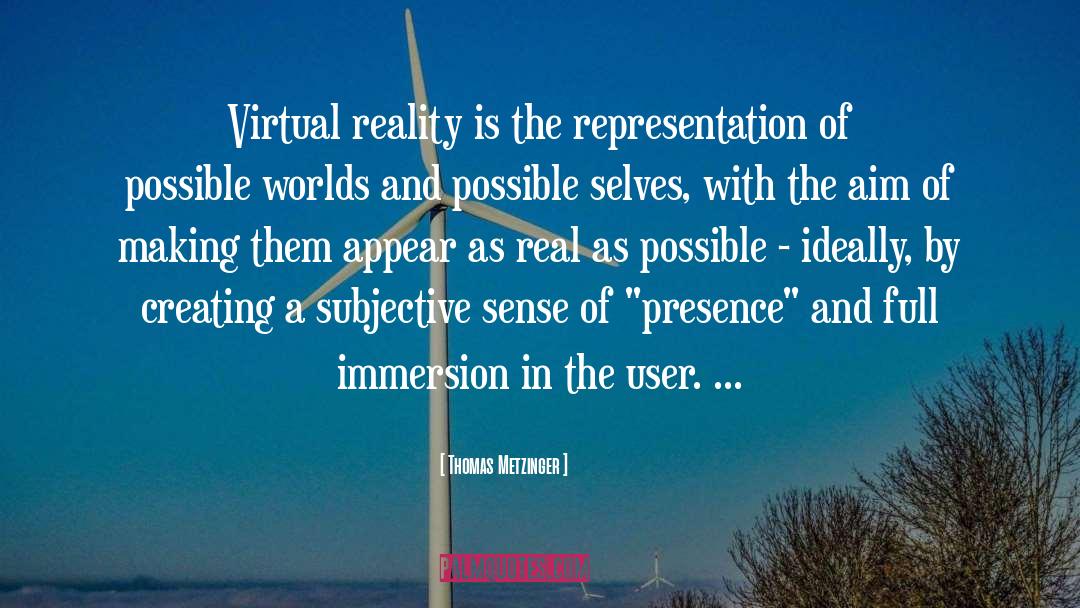Bateria Virtual quotes by Thomas Metzinger