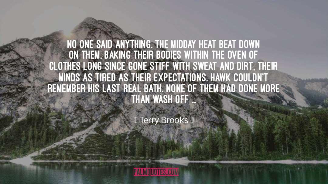 Bath Salts quotes by Terry Brooks