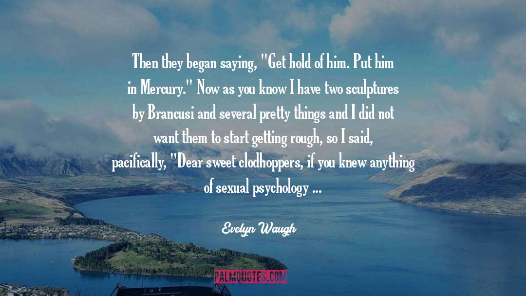 Bathe quotes by Evelyn Waugh