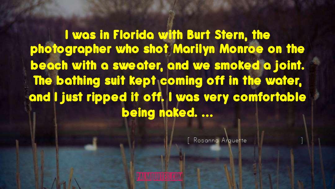 Bathing Suit Pictures quotes by Rosanna Arquette