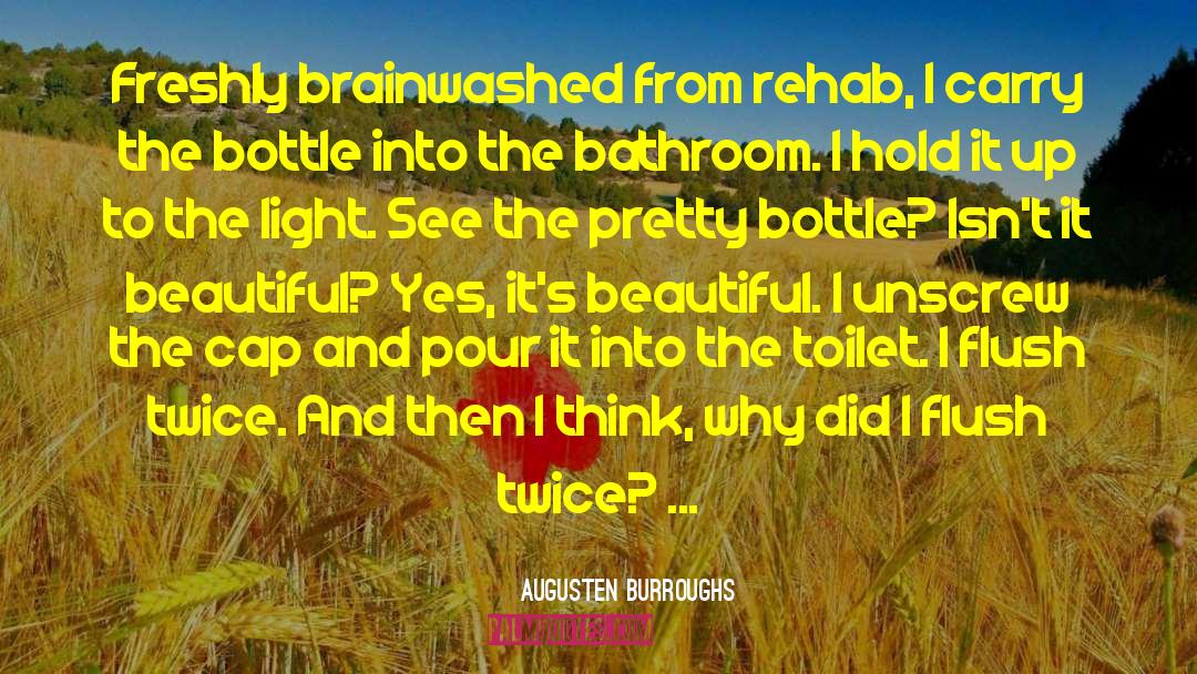 Bathroom Canvas quotes by Augusten Burroughs