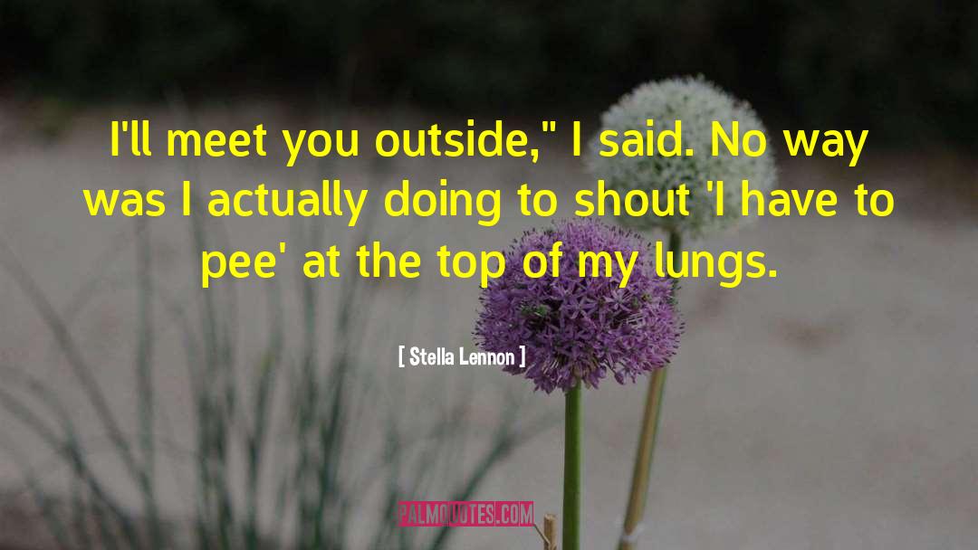 Bathroom Humor quotes by Stella Lennon