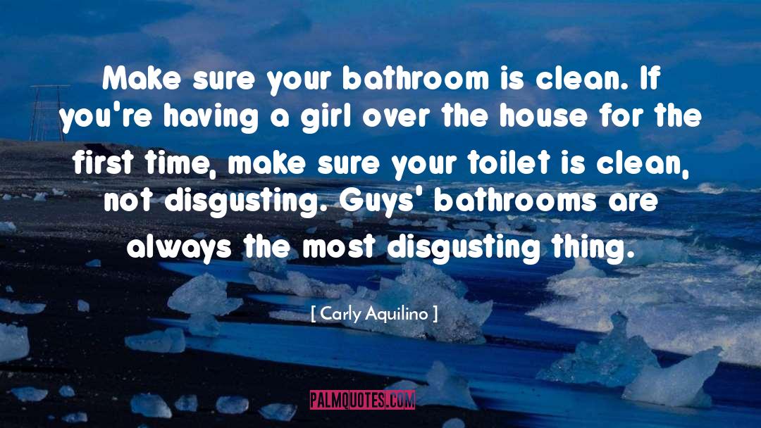 Bathrooms quotes by Carly Aquilino