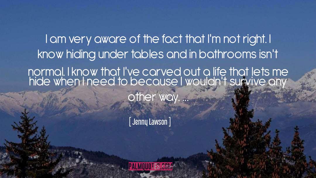 Bathrooms quotes by Jenny Lawson