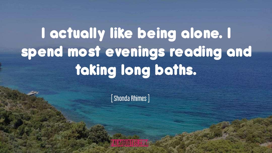 Baths quotes by Shonda Rhimes