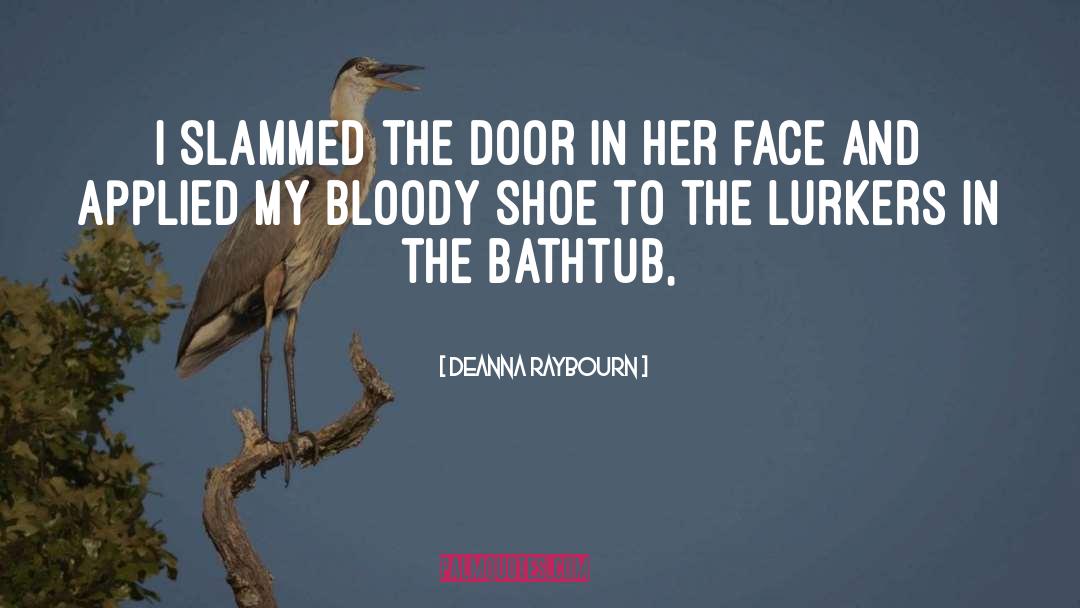 Bathtub quotes by Deanna Raybourn