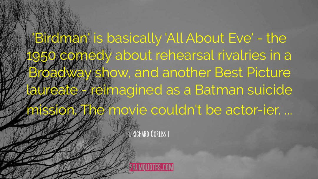 Batman 2016 4 quotes by Richard Corliss