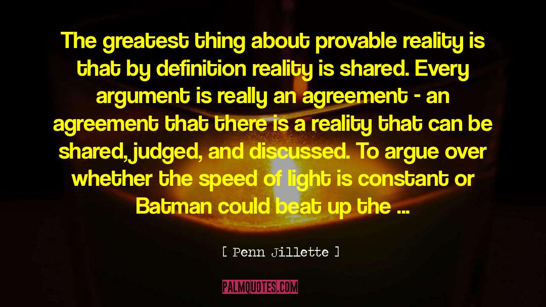 Batman And Catwoman quotes by Penn Jillette