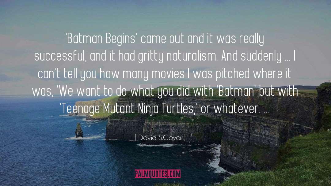 Batman Begins quotes by David S.Goyer