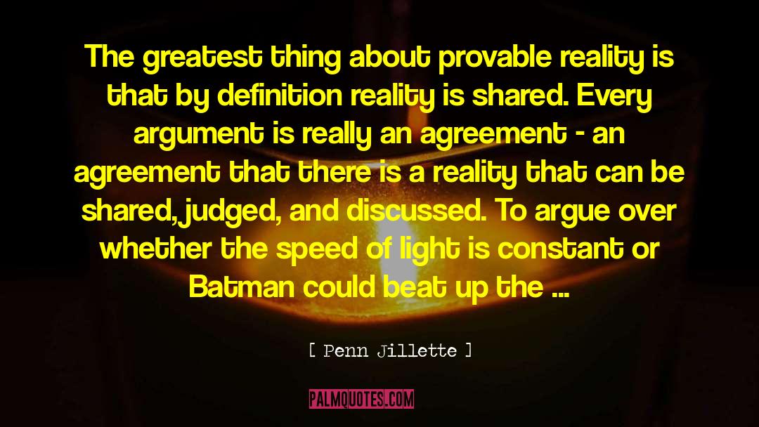 Batman Inuendos quotes by Penn Jillette