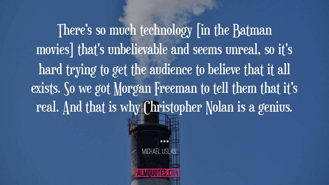 Batman Movie quotes by Michael Uslan