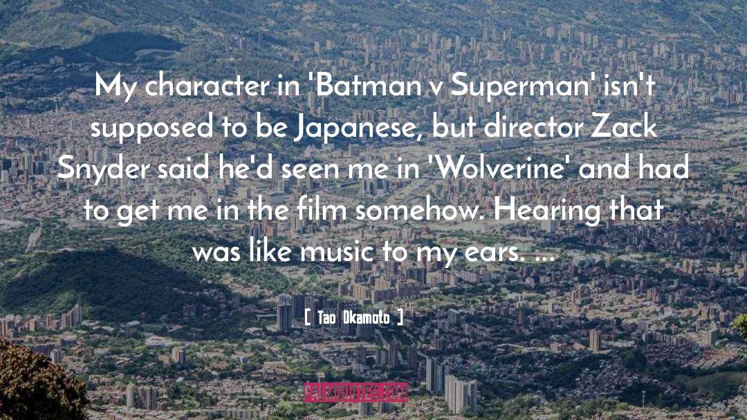 Batman quotes by Tao Okamoto