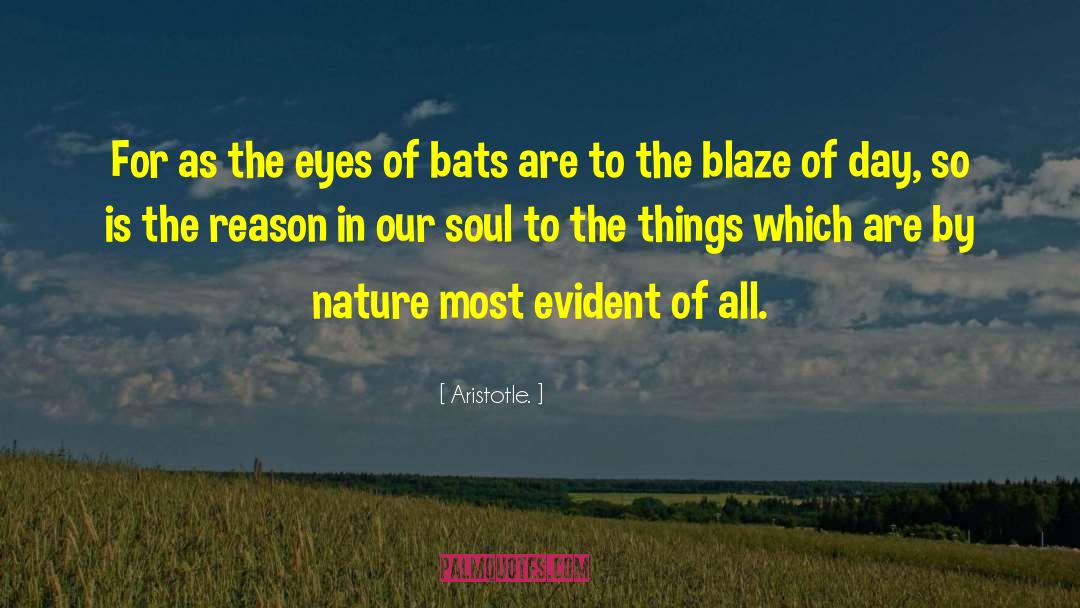 Bats quotes by Aristotle.