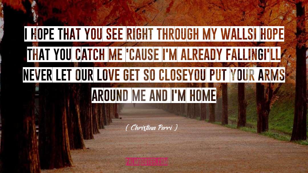 Battening Walls quotes by Christina Perri