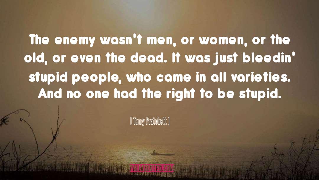 Battered Women quotes by Terry Pratchett