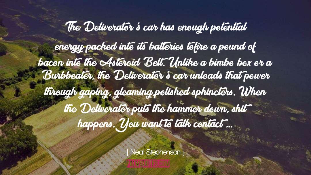 Batteries quotes by Neal Stephenson