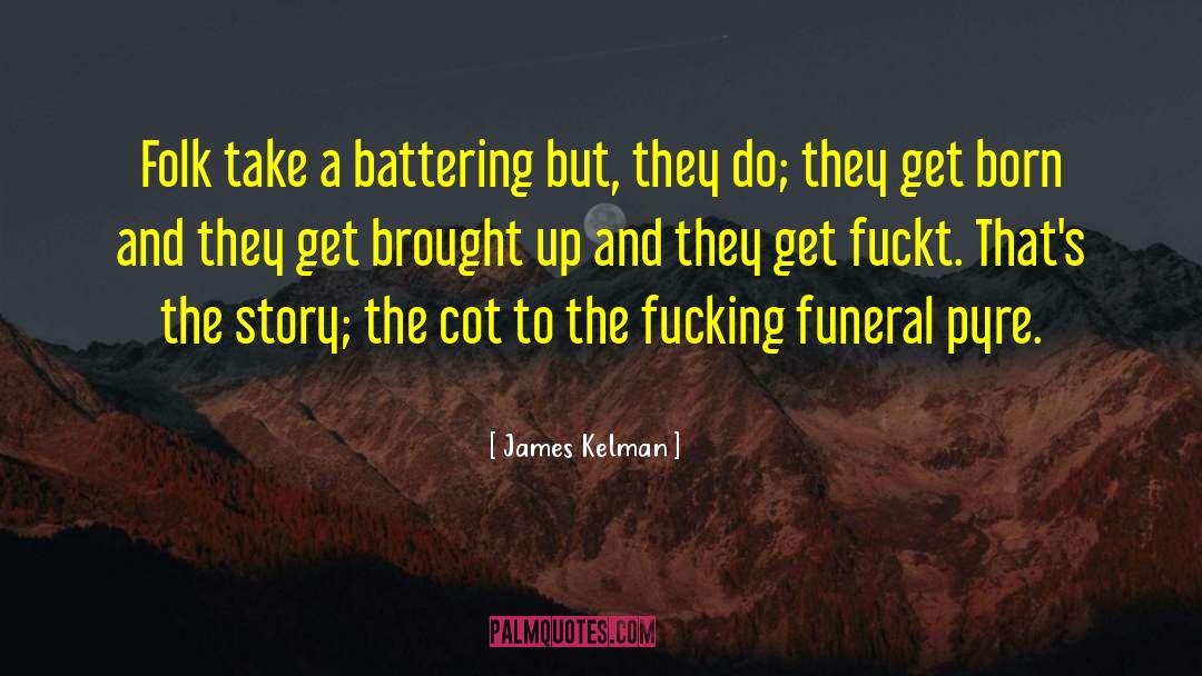 Battering quotes by James Kelman