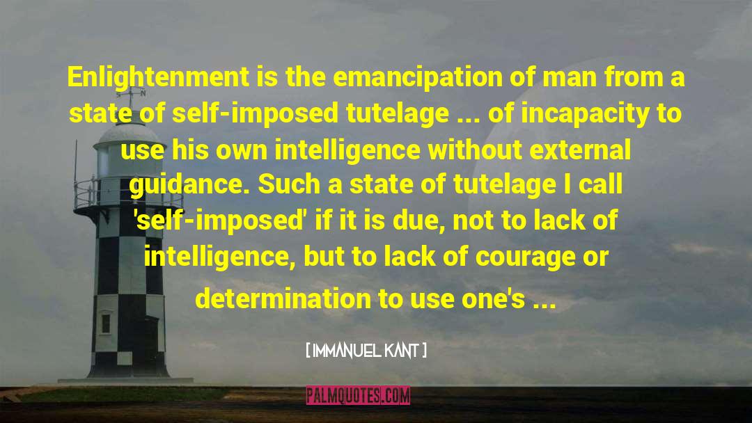 Battle Cry quotes by Immanuel Kant