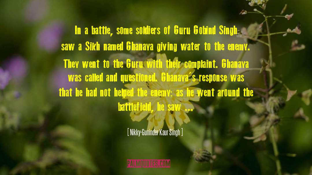 Battle Of Britain quotes by Nikky-Guninder Kaur Singh