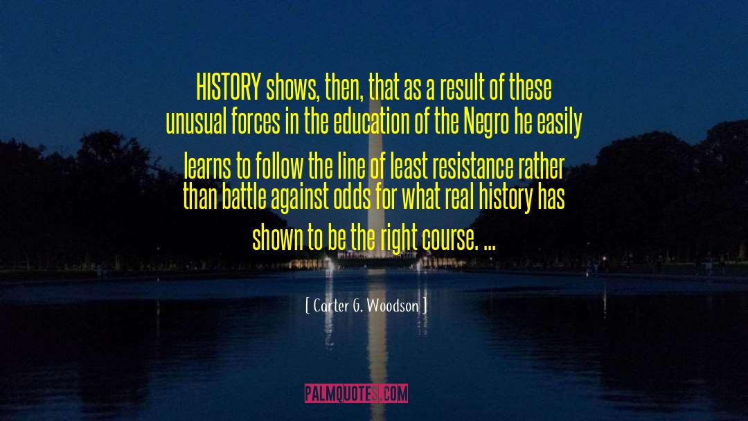 Battle Of Sexes quotes by Carter G. Woodson