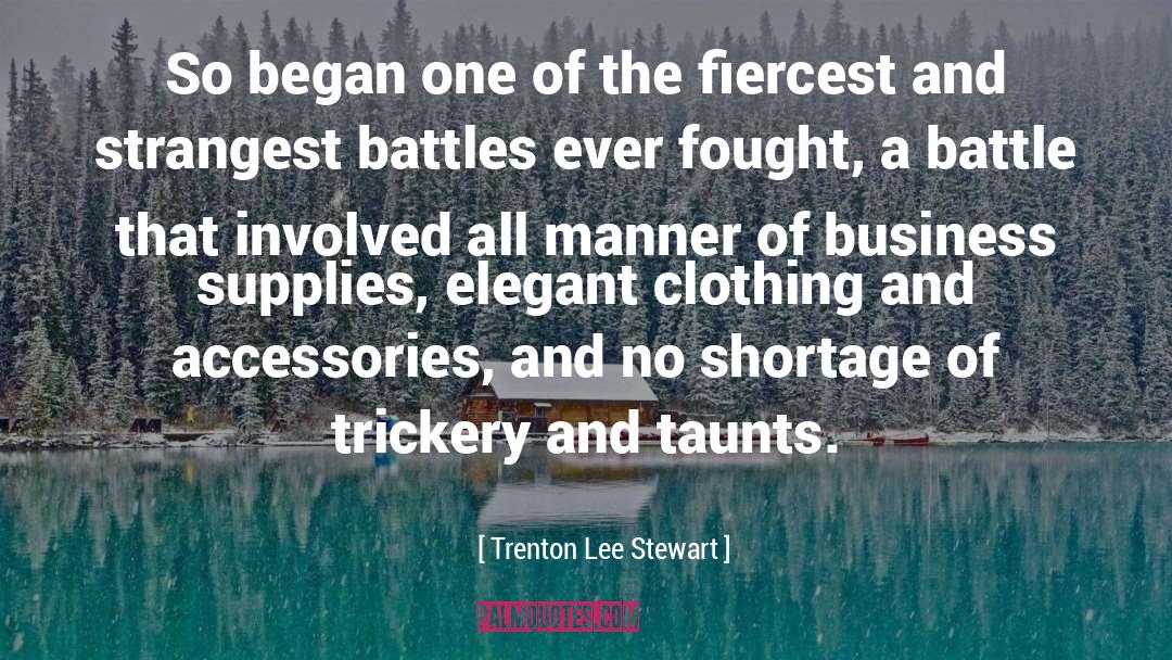 Battle Of The Bulge quotes by Trenton Lee Stewart